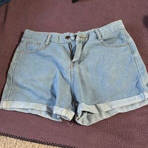 Denim Blue Shorts